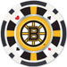 Boston Bruins 100 Piece Poker Chips - for just $24.99! 
