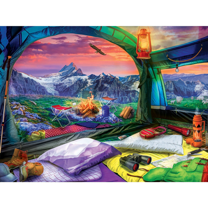 Campside - Hiker's Dream 300 Piece EZ Grip Jigsaw Puzzle - Just $14.99! Shop now at Retro Gaming of Denver