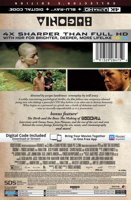 Bugonia - Limited Edition Steelbook (4K Ultra HD + Blu-ray + Digital) - for just $54.99! 