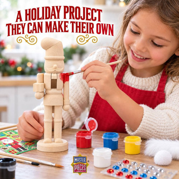 Nutcracker Santa Wood Paint Set - for just $16.99! 