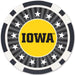 Iowa Hawkeyes 100 Piece Poker Chips - for just $14.99! 