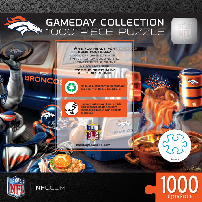 Denver Broncos - Gameday 1000 Piece Jigsaw Puzzle - Just $19.99! Shop now at Retro Gaming of Denver