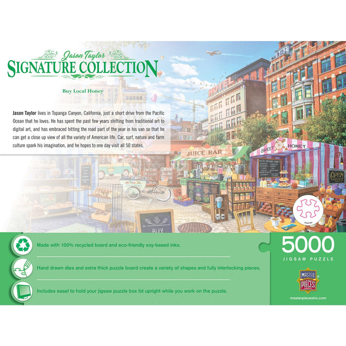 Signature Collection - Buy Local Honey 5000 Piece Jigsaw Puzzle - Flawed - Just $59.99! Shop now at Retro Gaming of Denver