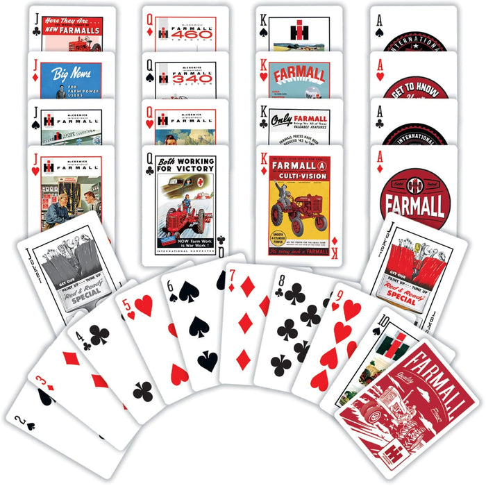 Case IH - Farmall Playing Cards - 54 Card Deck - for just $7.99! 