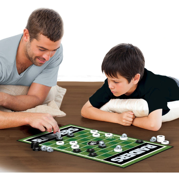 Las Vegas Raiders Checkers Board Game - for just $19.99! 
