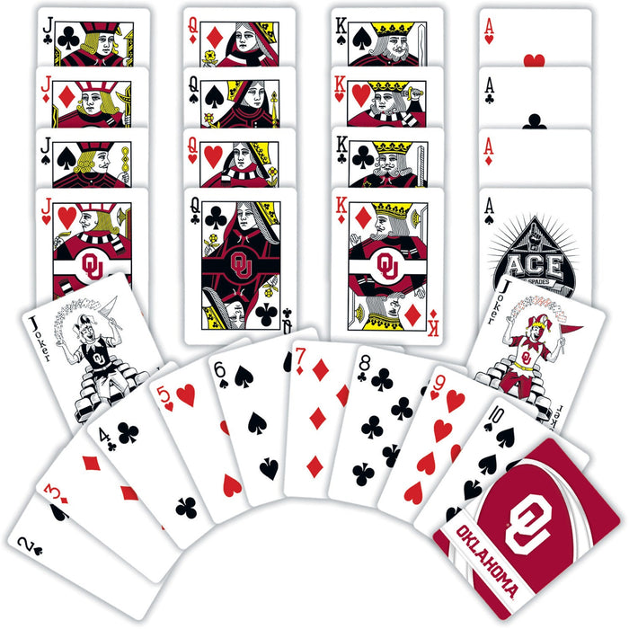 Oklahoma Sooners Playing Cards - 54 Card Deck - Just $6.99! Shop now at Retro Gaming of Denver