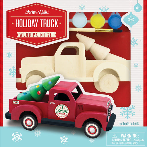 Holiday Truck Wood Paint Kit - Just $24.99! Shop now at Retro Gaming of Denver