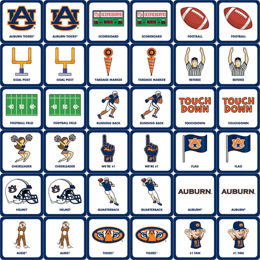 Auburn Tigers Matching Game - Just $12.99! Shop now at Retro Gaming of Denver