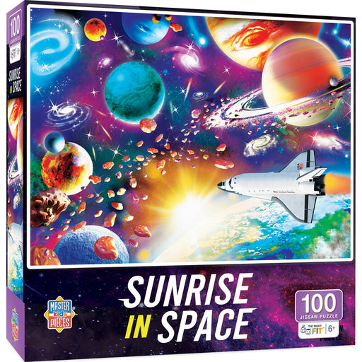 Sunrise in Space 100 Piece Jigsaw Puzzle - Just $12.99! Shop now at Retro Gaming of Denver