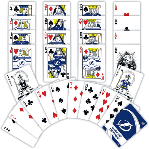 Tampa Bay Lightning Playing Cards - 54 Card Deck - Premium Dice & Cards Sets - Just $6.99! Shop now at Retro Gaming of Denver