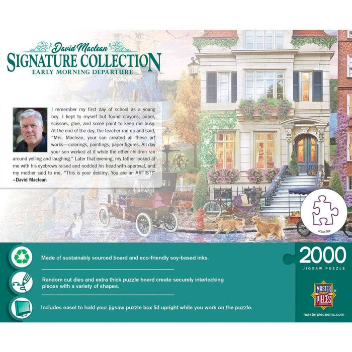 Signature Collection - Early Morning Departure 2000 Piece Jigsaw Puzzle - for just $24.99! 