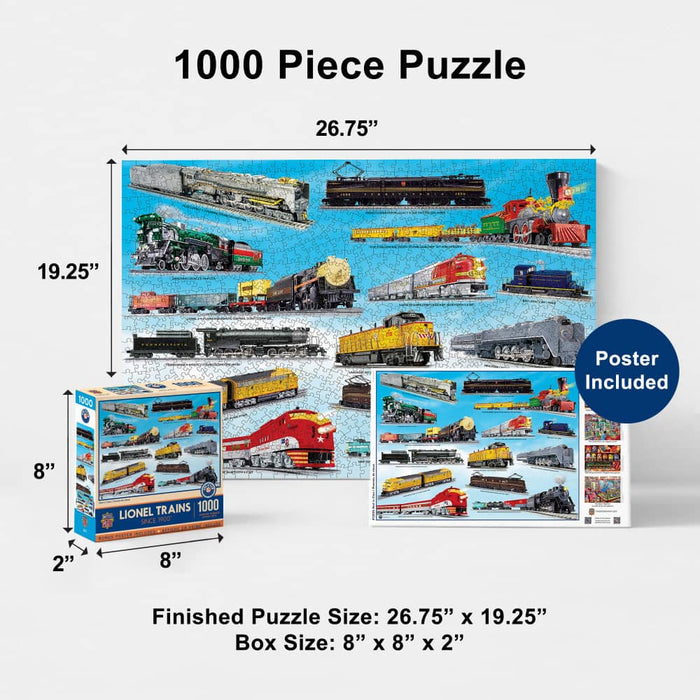 Lionel Trains - Best in Class 1000 Piece Jigsaw Puzzle - for just $16.99! 