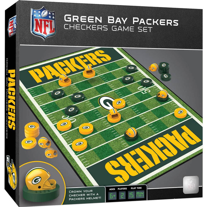 Green Bay Packers Checkers Board Game - for just $19.99! 
