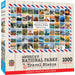 National Parks Travel Stamps 1000 Piece Jigsaw Puzzle - for just $16.99! 