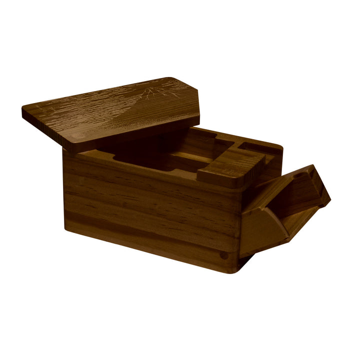Ultra PRO: Deck Box - Hako Wooden (Red Fuji) - for just $0! 