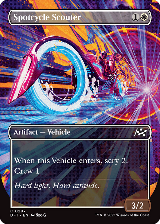 Spotcycle Scouter (DFT-297) - Aetherdrift (Borderless) - for just $0.03! 