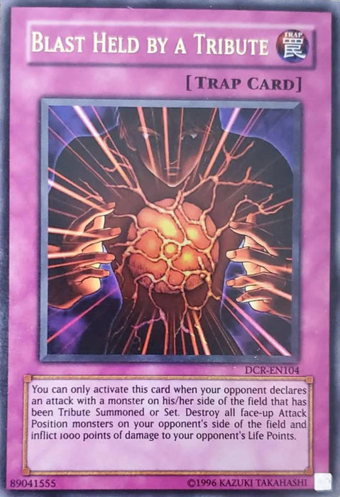 Blast Held by a Tribute [DCR-EN104] Ultra Rare - for just $4! 