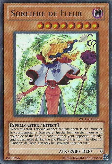 Sorciere de Fleur [WC11-EN002] Ultra Rare - for just $0.55! 