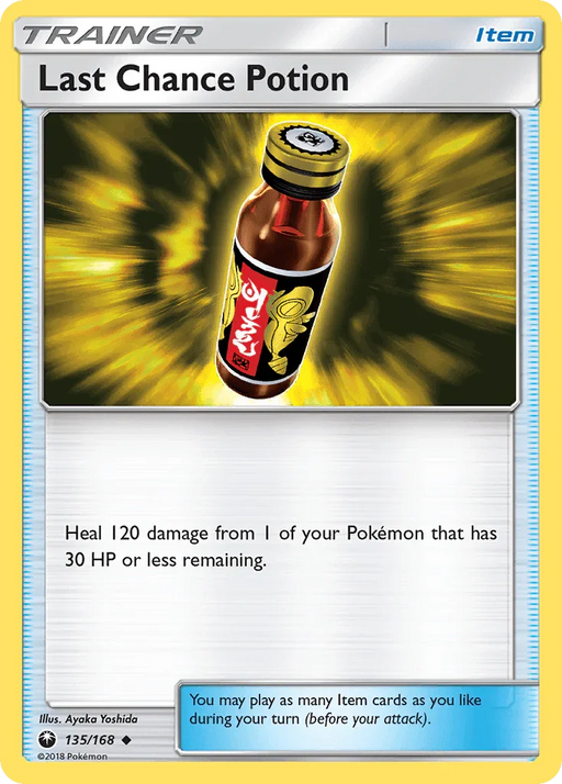 Last Chance Potion (135/168) [Sun & Moon: Celestial Storm] - for just $0.10! 