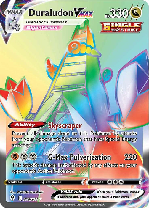 Duraludon VMAX (219/203) [Sword & Shield: Evolving Skies] - for just $2.80! 