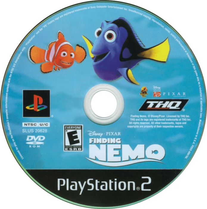 Disney Pixar Finding Nemo – PlayStation 2 (PS2) - for just $4.99! 