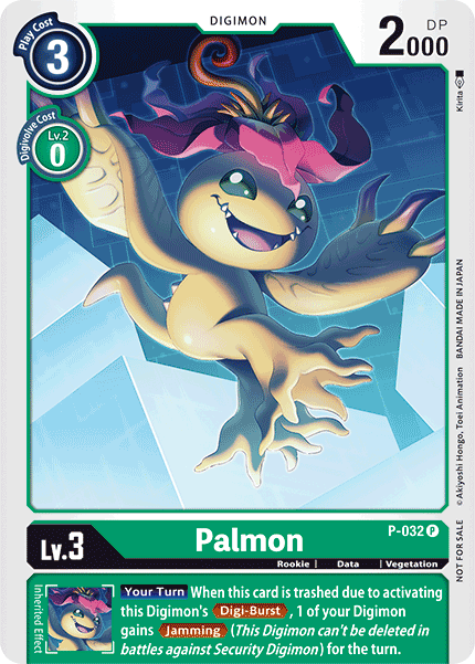 Palmon [P-032] [Promotional Cards] - Just $0.09! Shop now at Retro Gaming of Denver