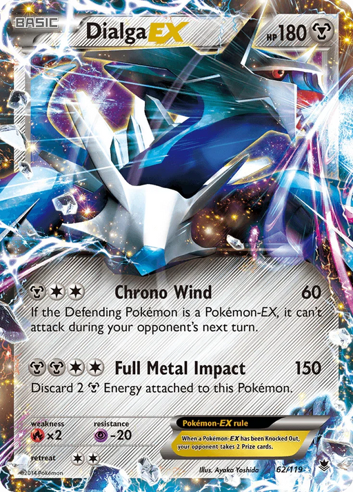Dialga EX (62/119) [XY: Phantom Forces] - for just $4.10! 