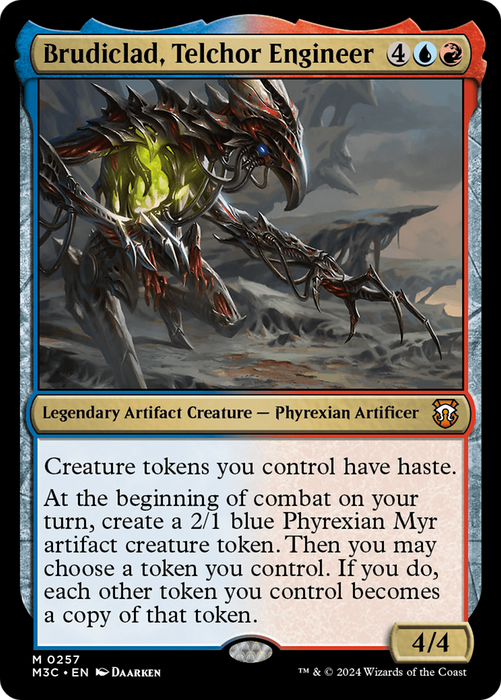 Brudiclad, Telchor Engineer (M3C-257) - Modern Horizons 3 Commander - for just $0.12! 