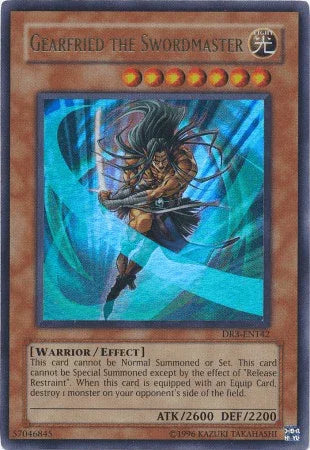 Gearfried the Swordmaster [DR3-EN142] Ultra Rare - for just $10! 