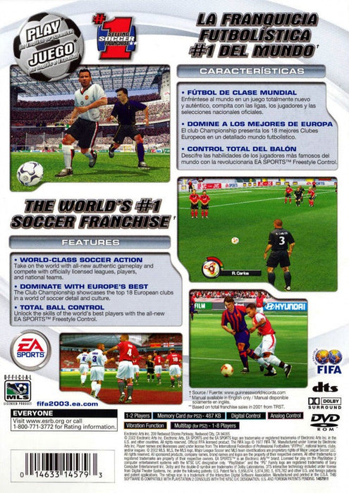 FIFA Soccer 2003 – PlayStation 2 (PS2) - for just $0! 