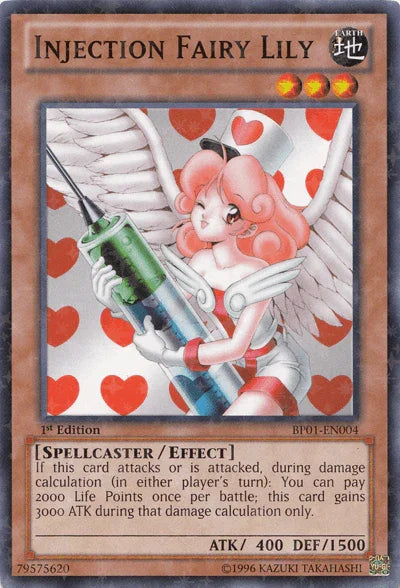 Injection Fairy Lily [BP01-EN004] Starfoil Rare - for just $0.65! 