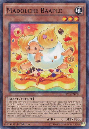 Madolche Baaple [BP03-EN097] Shatterfoil Rare - for just $0.20! 