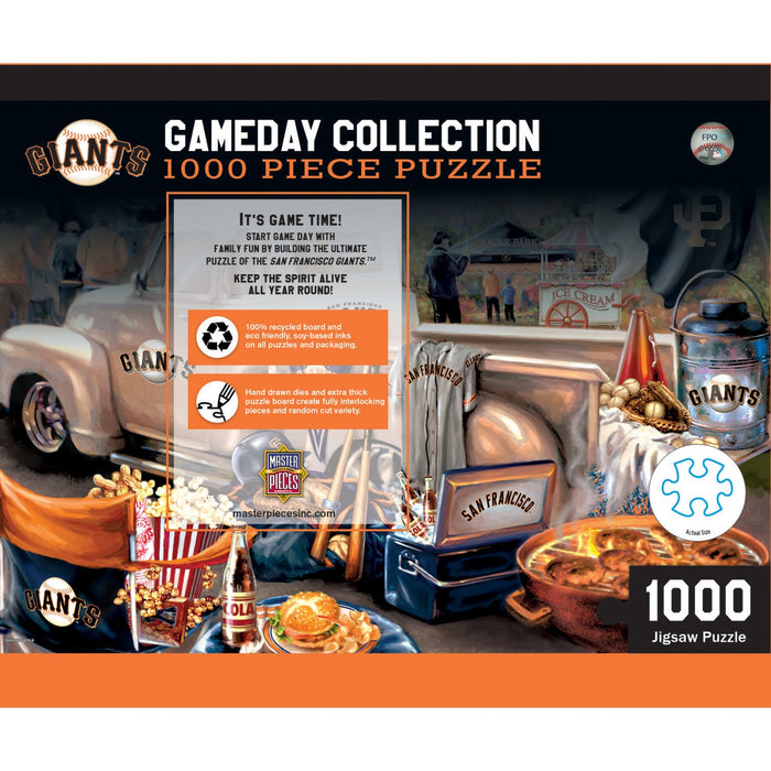 San Francisco Giants - Gameday 1000 Piece Jigsaw Puzzle - Just $19.99! Shop now at Retro Gaming of Denver