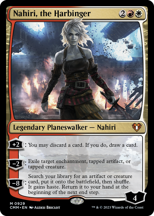 Nahiri, the Harbinger (CMM-929) - Commander Masters - for just $0.13! 