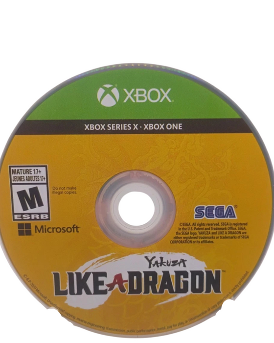 Yakuza: Like a Dragon – Xbox Series X (XSX) - for just $11.99! 