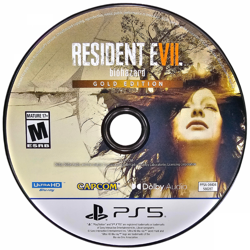 Resident Evil 7 Biohazard: Gold Edition – Playstation 5 (PS5) - for just $22.99! 