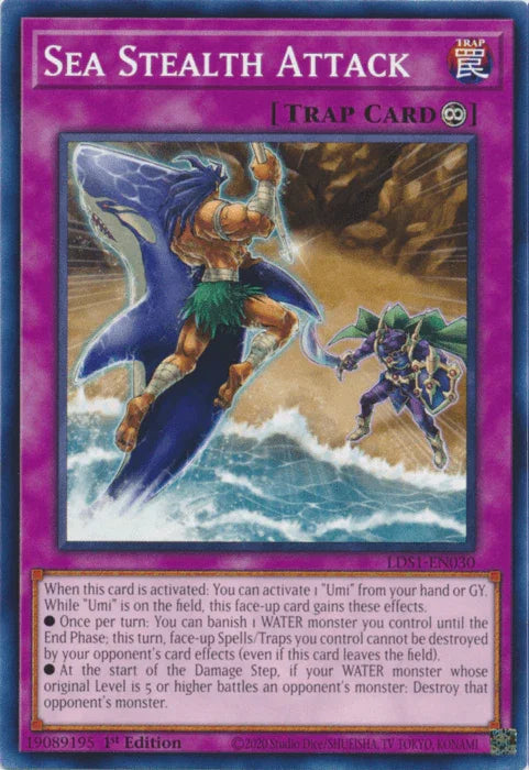 Sea Stealth Attack [LDS1-EN030] Common - for just $0.10! 
