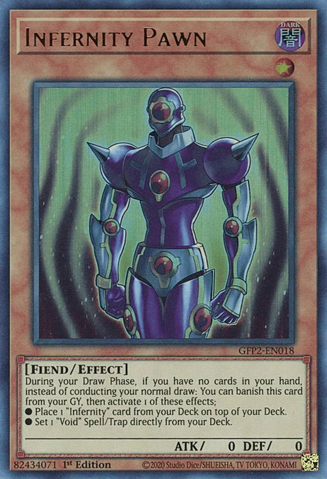 Infernity Pawn [GFP2-EN018] Ultra Rare - for just $0.10! 