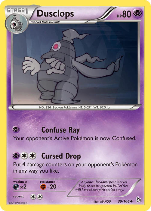 Dusclops (39/106) [XY: Flashfire] - for just $0.10! 