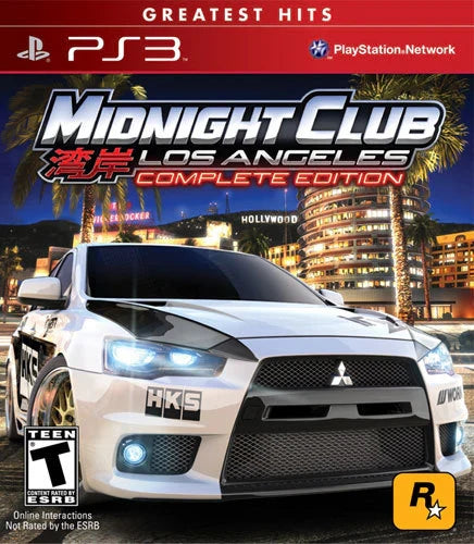 Midnight Club: Los Angeles [Greatest Hits Complete Edition] – PlayStation 3 (PS3) - for just $14.99! 