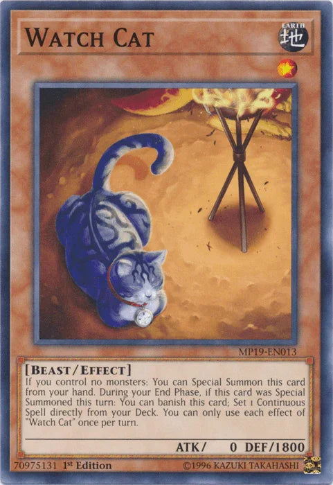 Watch Cat [MP19-EN013] Common - for just $0.10! 