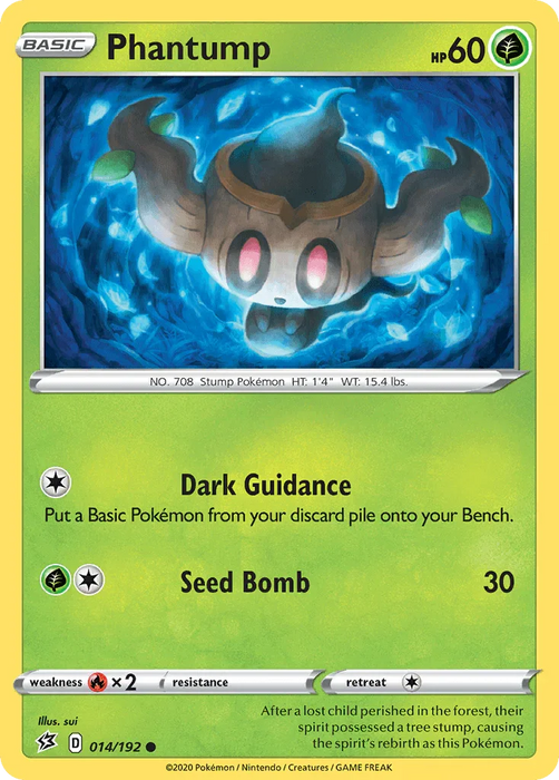 Phantump (014/192) [Sword & Shield: Rebel Clash] - for just $0.10! 