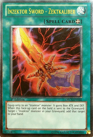 Inzektor Sword - Zektkaliber [ORCS-EN054] Ultimate Rare - for just $2.35! 