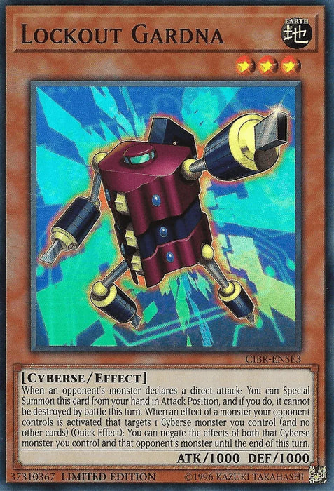 Lockout Gardna [CIBR-ENSE3] Super Rare - for just $0.10! 