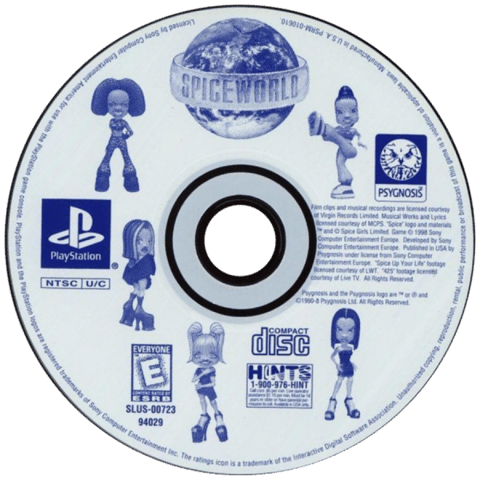Spice World – PlayStation 1 (PS1) - for just $9.99! 