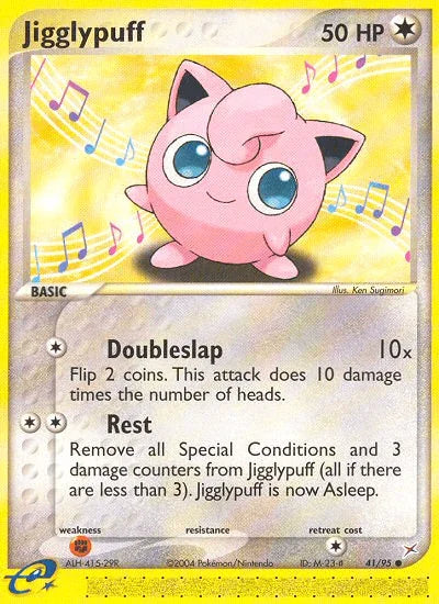 Jigglypuff (41/95) [EX: Team Magma vs Team Aqua] - for just $3.30! 