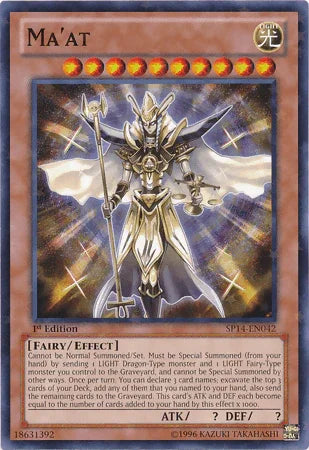 Ma'at [SP14-EN042] Starfoil Rare - for just $0.15! 
