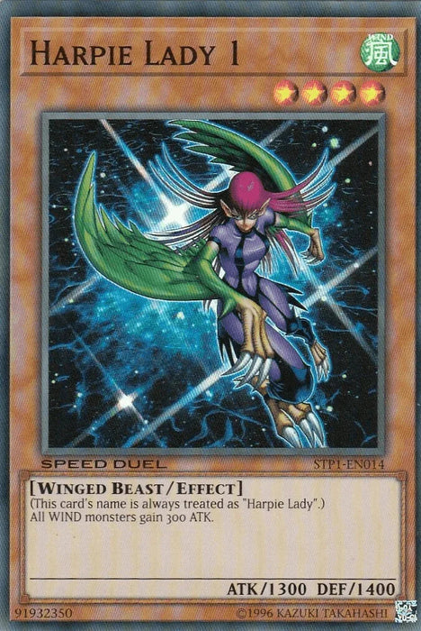 Harpie Lady 1 [STP1-EN014] Super Rare - for just $0.25! 
