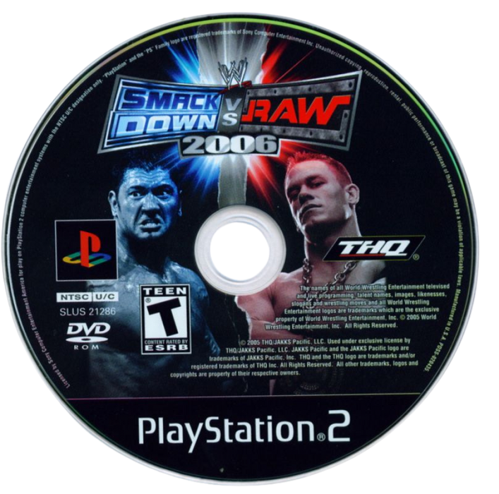WWE SmackDown vs. Raw 2006 – PlayStation 2 (PS2) - for just $14.99! 