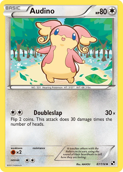 Audino (87/114) [Black & White: Base Set] - for just $0.15! 